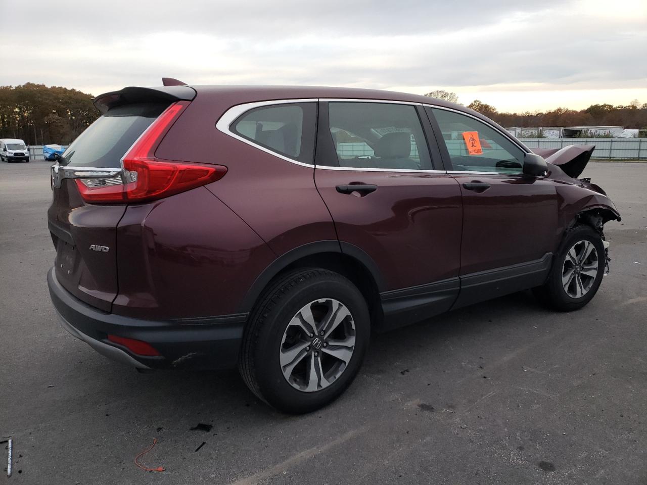Image 3 of 2019 HONDA CR-V LX 2019 with VIN 2HKRW6H3XKH215933