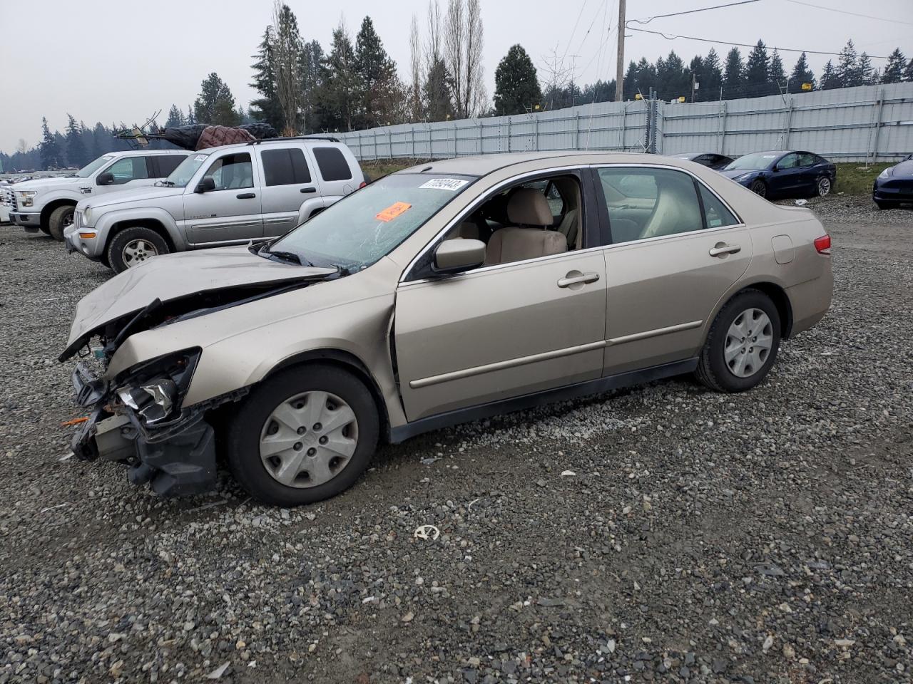 Image 1 of 2004 HONDA ACCORD LX 2004 with VIN JHMCM56314C037044