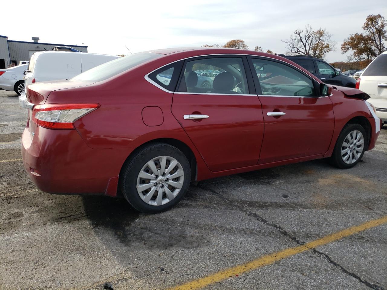 Image 3 of 2013 NISSAN SENTRA S 2013 with VIN 3N1AB7APXDL727838