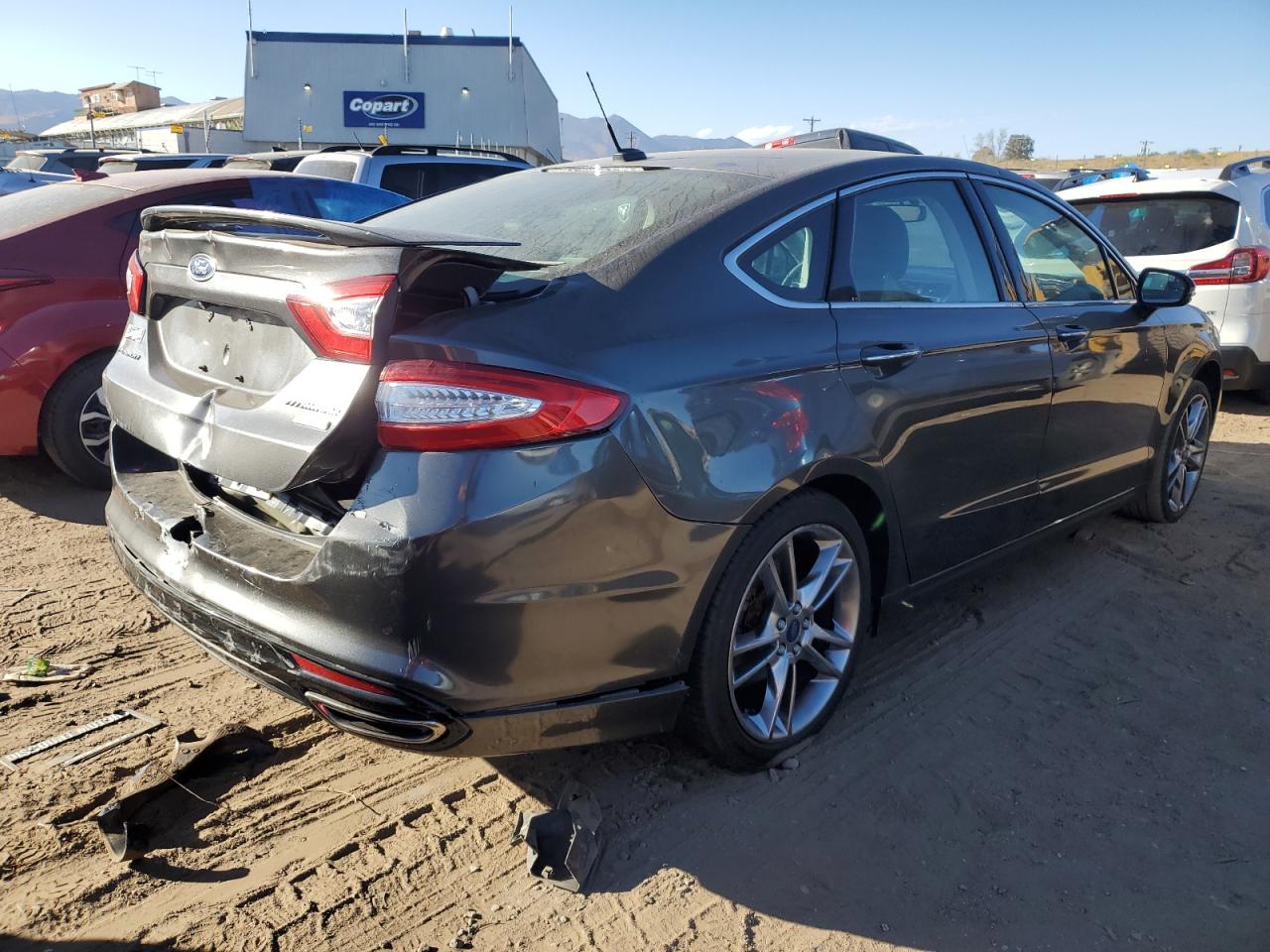 Изображение 3 2016 FORD FUSION TITANIUM 2016 с VIN 3FA6P0K90GR131365