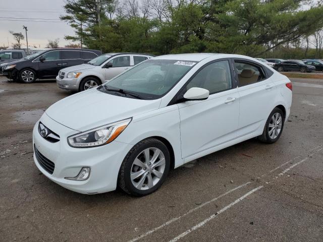 Image 1 of 2014 HYUNDAI ACCENT GLS 2014 with VIN KMHCU4AE3EU618203