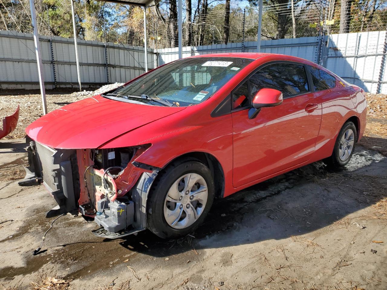 Obraz 1 z 2013 HONDA CIVIC LX 2013 z VIN 2HGFG3B51DH520128
