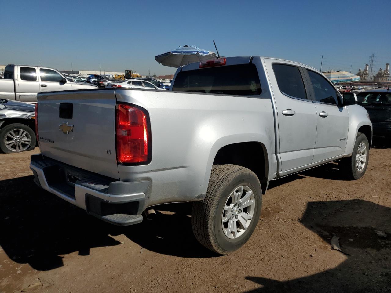Image 3 of 2018 CHEVROLET COLORADO LT 2018 with VIN 1GCGSCEN1J1288539