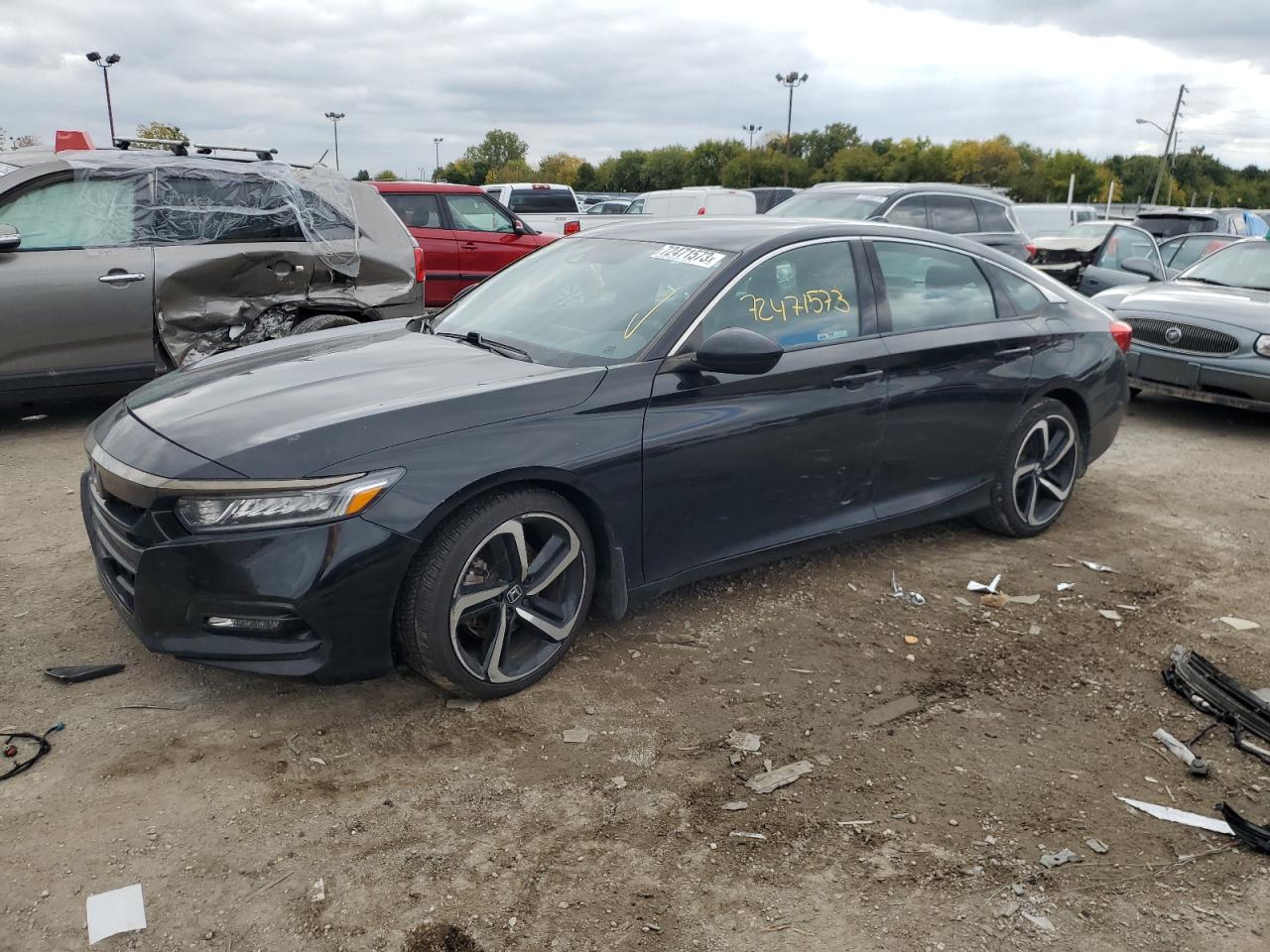 Obraz 1 z 2018 HONDA ACCORD SPORT 2018 z VIN 1HGCV1F34JA126042