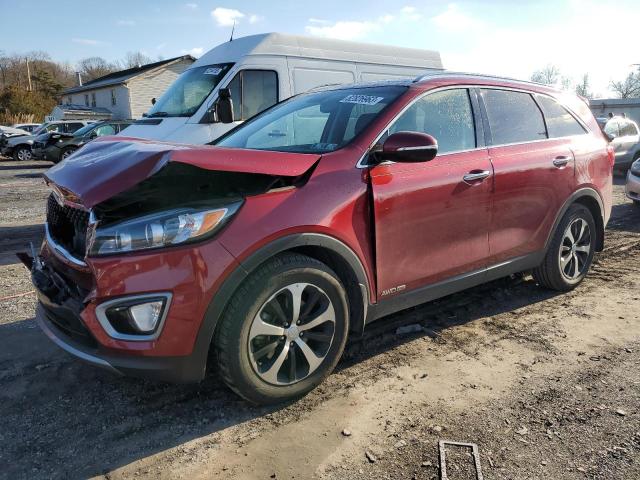 Image 1 of 2016 KIA SORENTO EX 2016 with VIN 5XYPHDA53GG068239