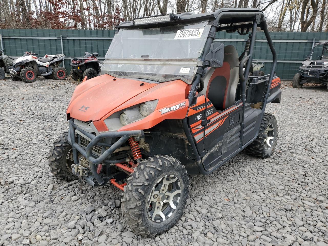 Image 2 of 2017 KAWASAKI KRF800 G 2017 with VIN JKBRFCG1XHB502185