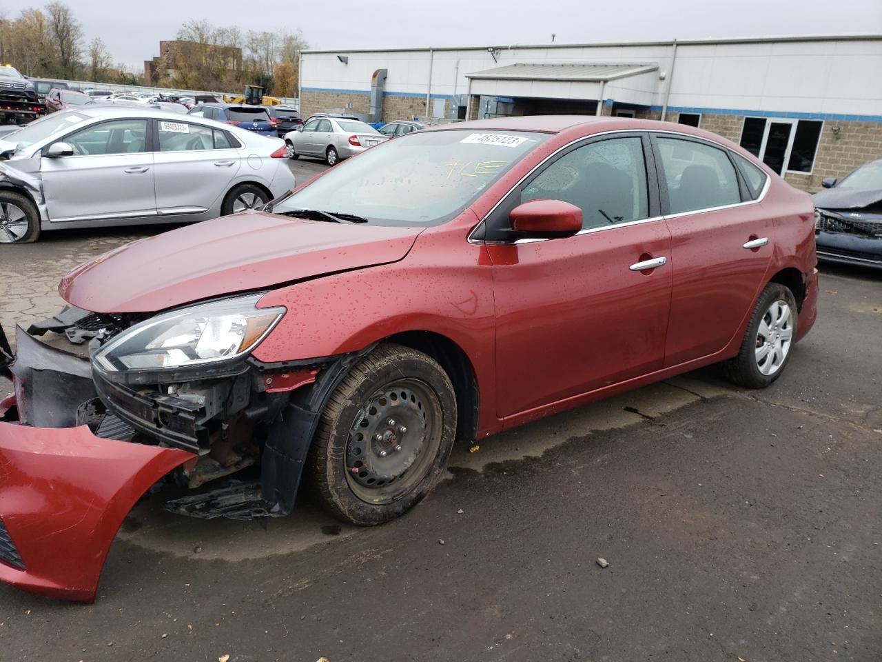 Изображение 1 2017 NISSAN SENTRA S 2017 с VIN 3N1AB7AP7HY276053