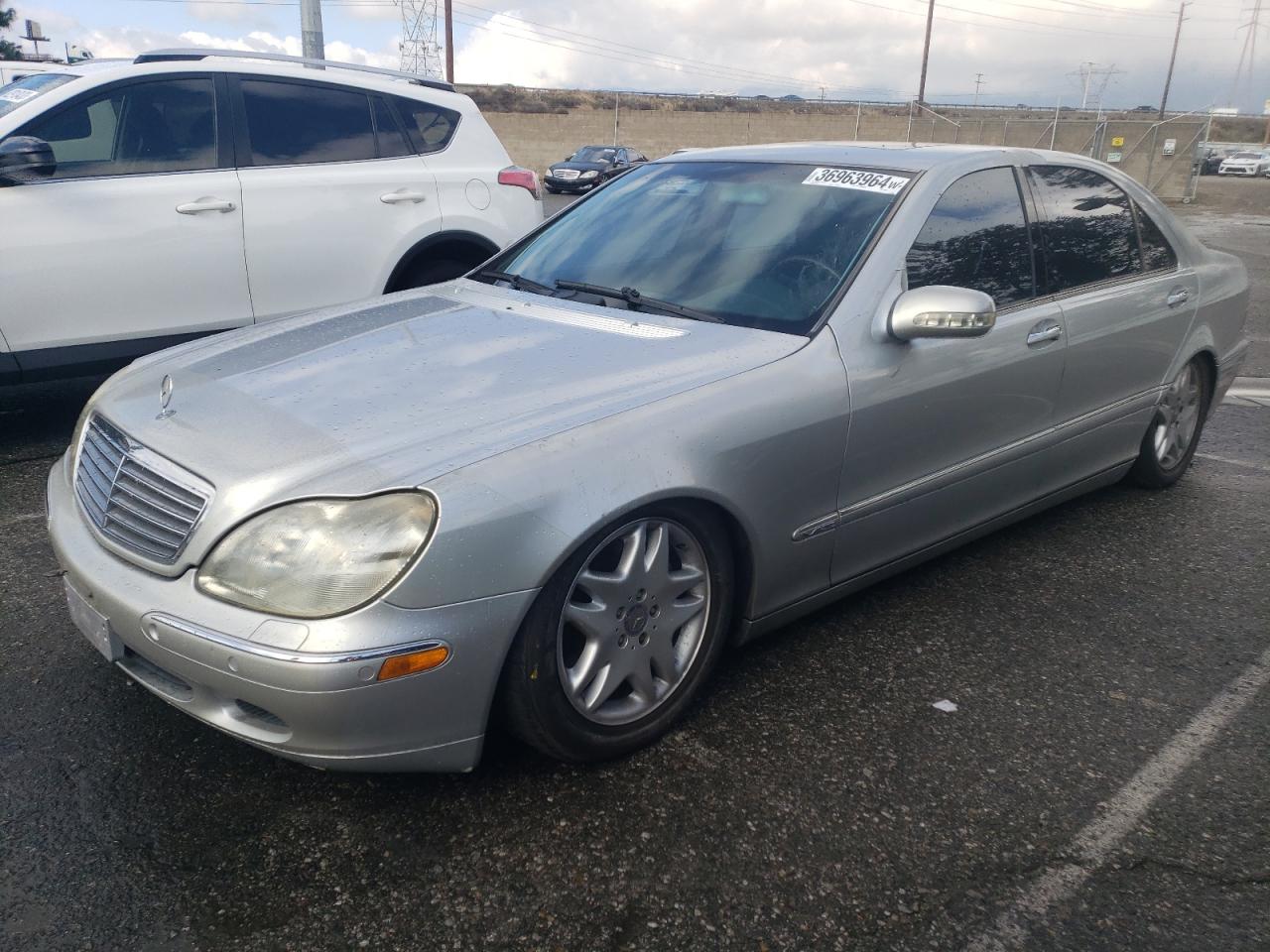 Image 1 of 2001 MERCEDES-BENZ S 600 2001 with VIN WDBNG78J01A138414