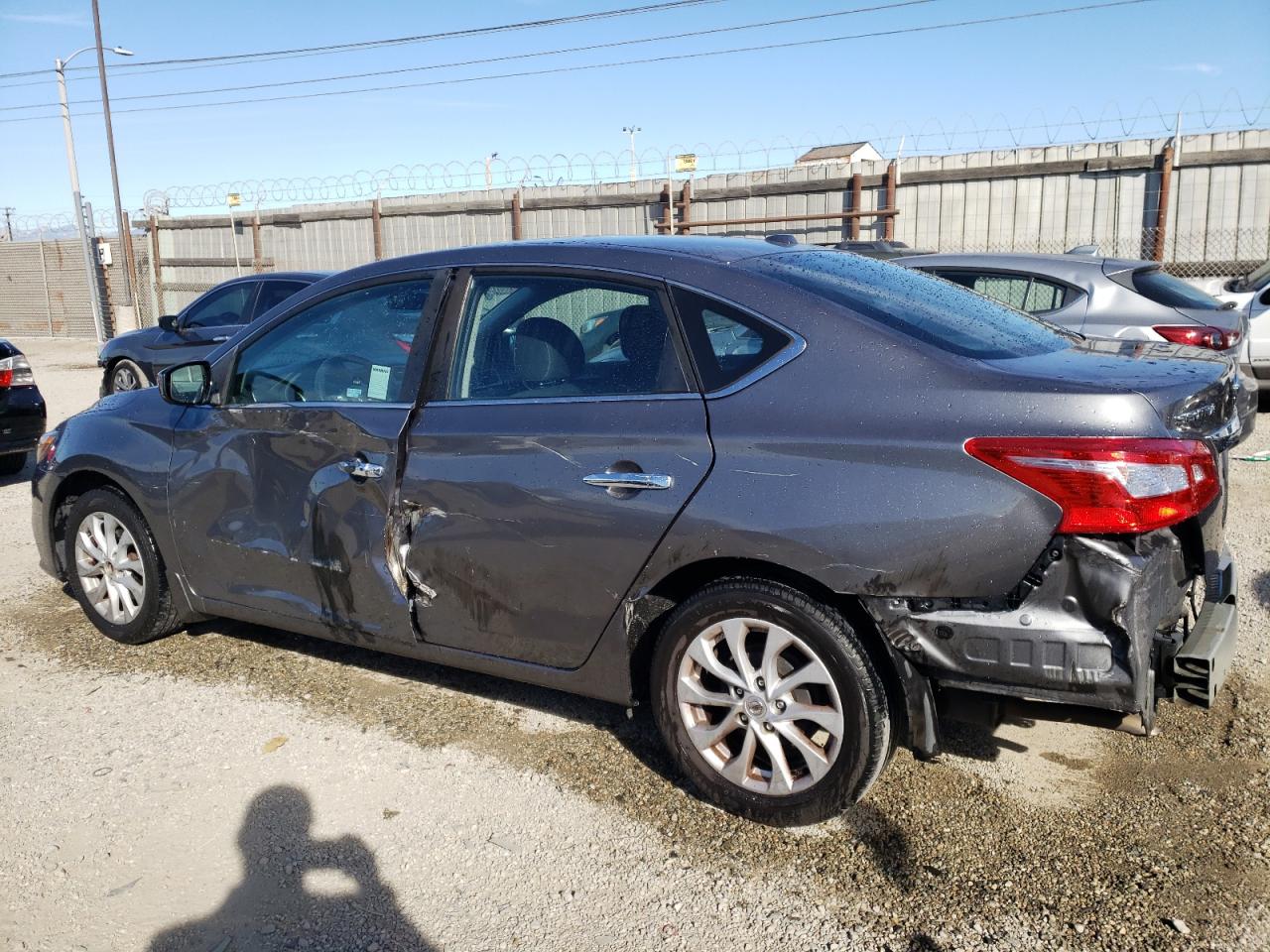 Image 2 of 2018 NISSAN SENTRA S 2018 with VIN 3N1AB7AP1JY223452