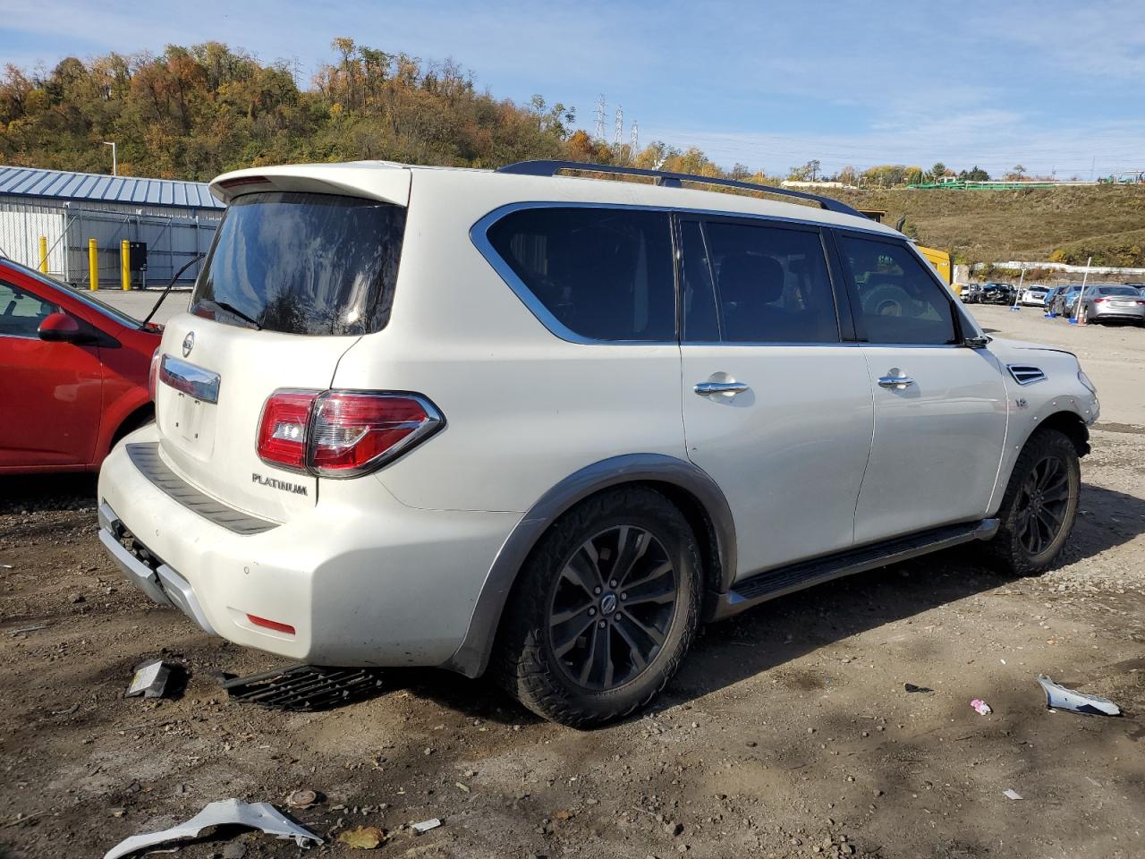 Image 3 of 2017 NISSAN ARMADA PLATINUM 2017 with VIN JN8AY2NE7H9704463