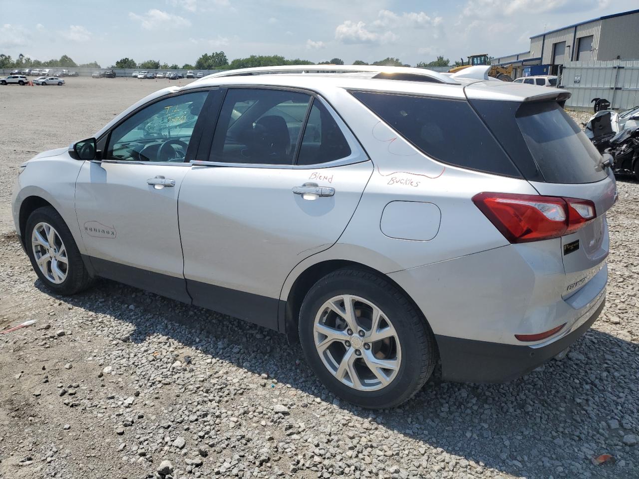 Image 2 of 2018 CHEVROLET EQUINOX PREMIER 2018 with VIN 3GNAXVEV8JS599300