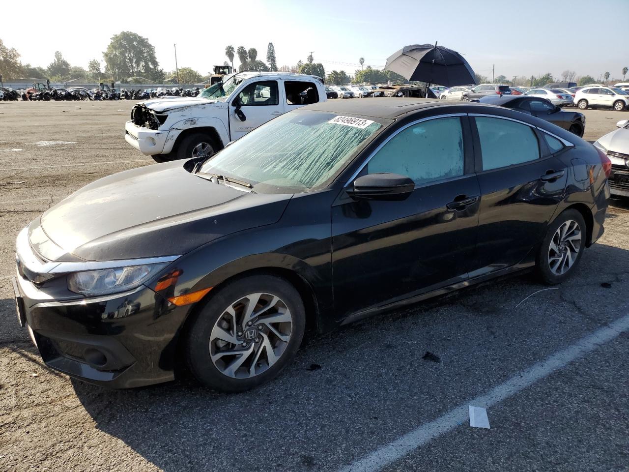 Image 1 of 2017 HONDA CIVIC EX 2017 with VIN 2HGFC2F83HH506604