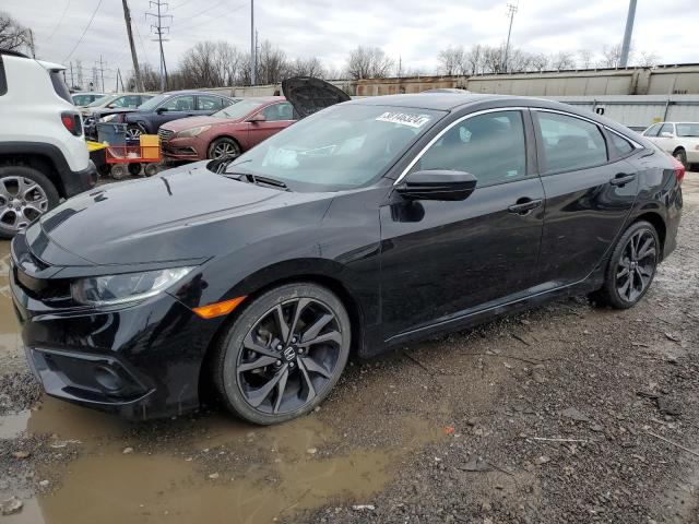 Image 1 of 2020 HONDA CIVIC SPORT 2020 with VIN 2HGFC2F80LH525930