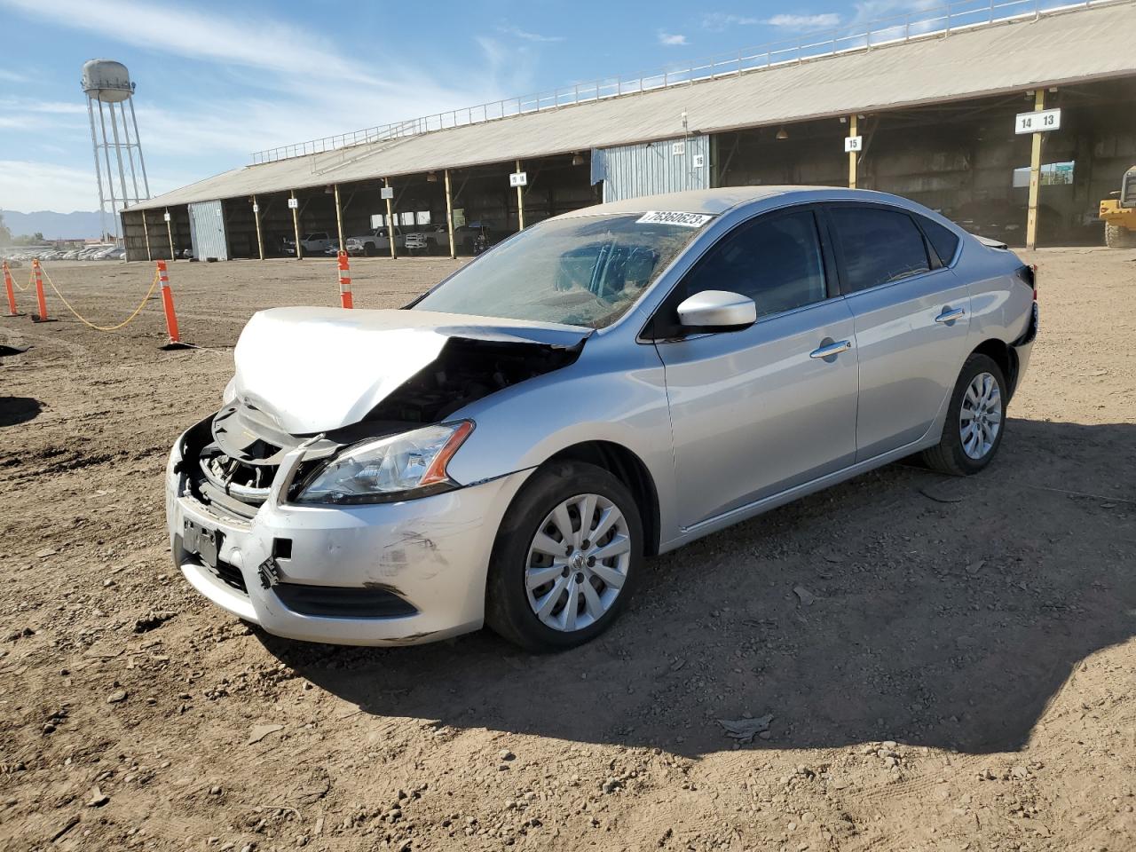 Image 1 of 2014 NISSAN SENTRA S 2014 with VIN 3N1AB7AP0EY260322