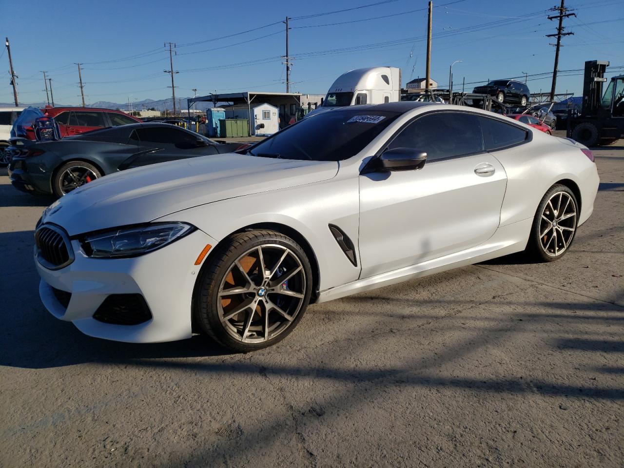 Image 1 of 2019 BMW M850XI  2019 with VIN WBABC4C54KBU95404