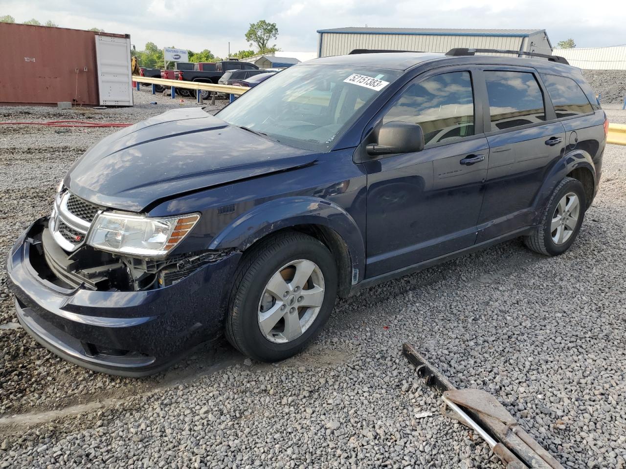 Image 1 of 2018 DODGE JOURNEY SE 2018 with VIN 3C4PDCAB2JT498517