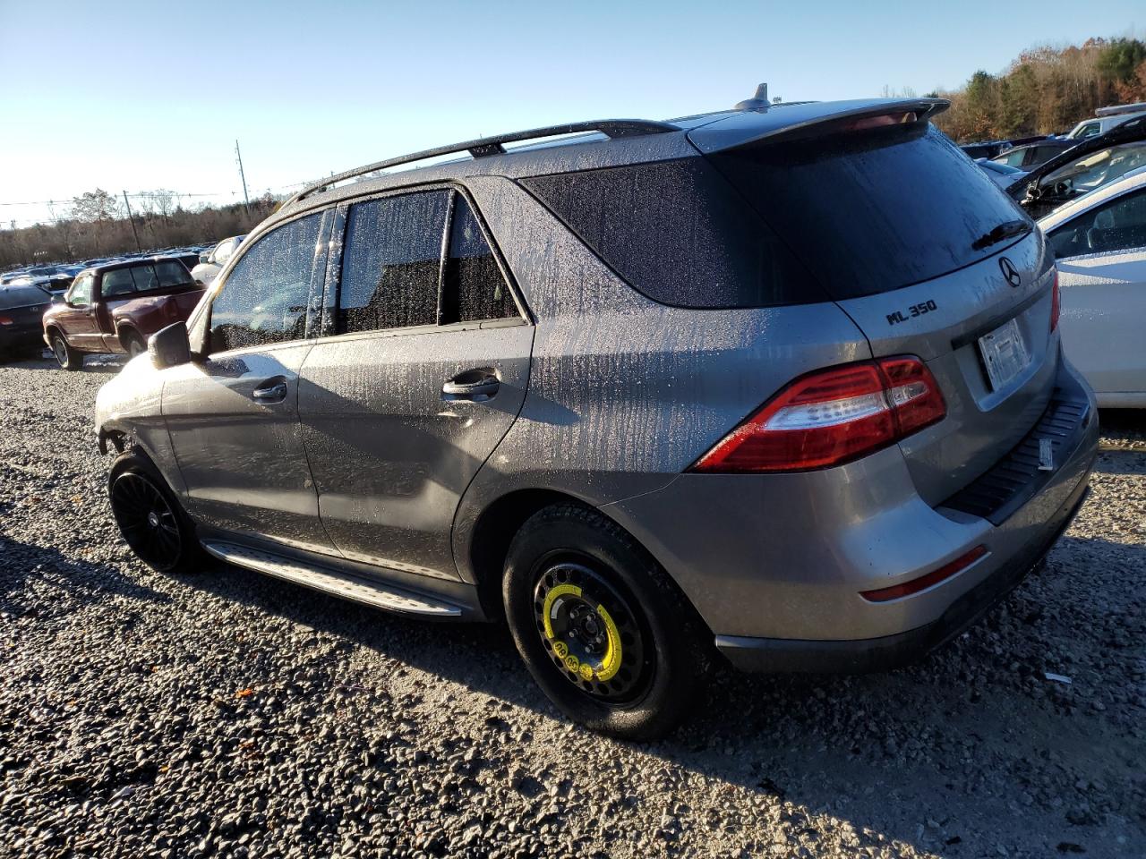 Image 2 of 2014 MERCEDES-BENZ ML 350 4MATIC 2014 with VIN 4JGDA5HBXEA359340