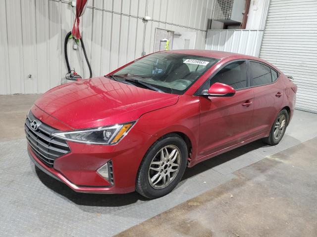 Image 1 of 2019 HYUNDAI ELANTRA SEL 2019 with VIN KMHD84LF4KU749599
