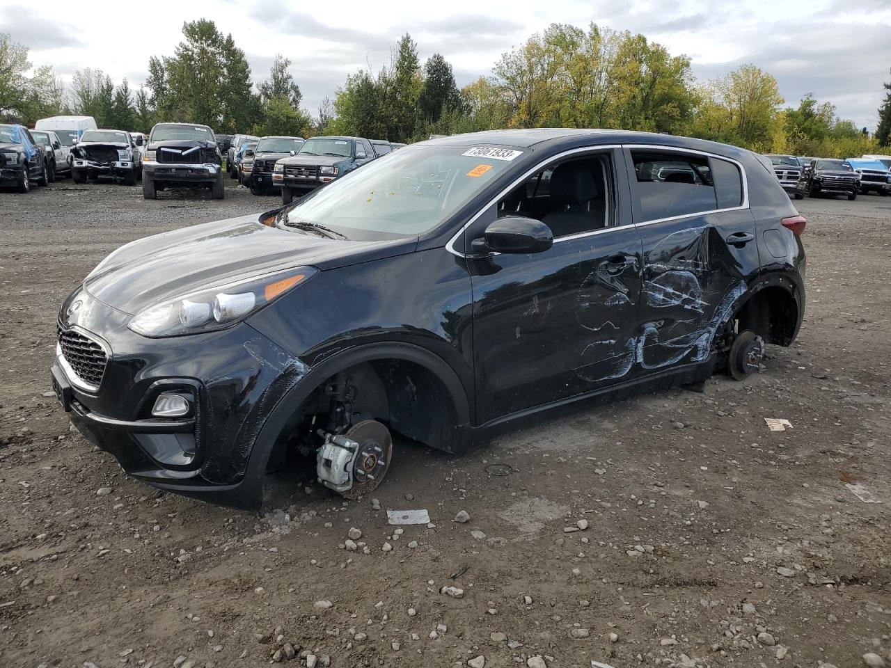 Obraz 1 z 2021 KIA SPORTAGE LX 2021 z VIN KNDPMCAC7M7934022