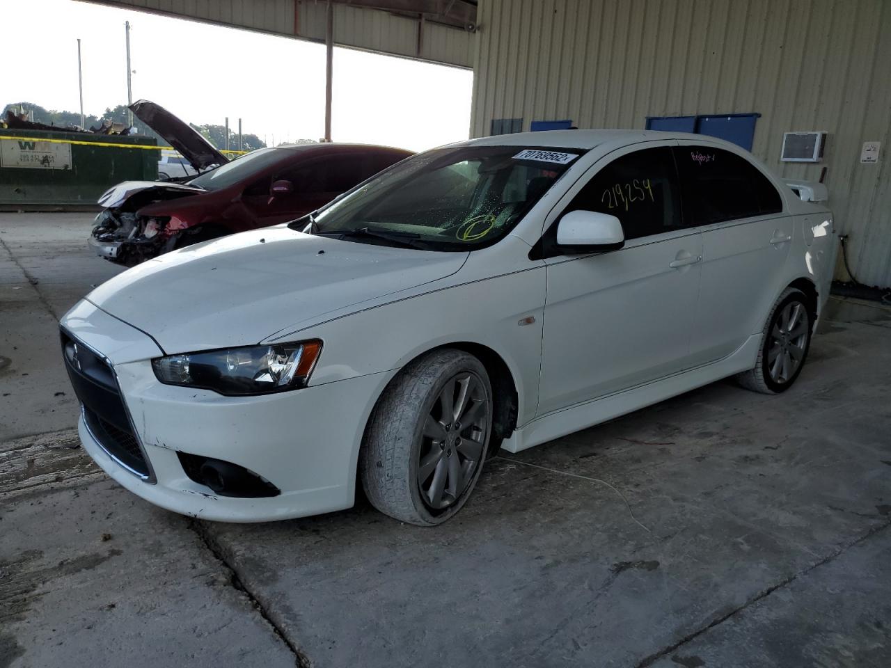 Image 1 of 2012 MITSUBISHI LANCER GT 2012 with VIN JA32U8FW9CU015888