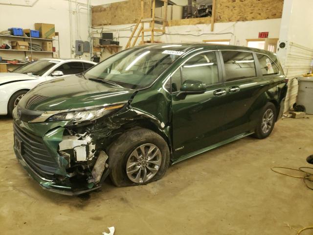 Obraz 1 z 2021 TOYOTA SIENNA XLE 2021 z VIN 5TDYSKFCXMS004120
