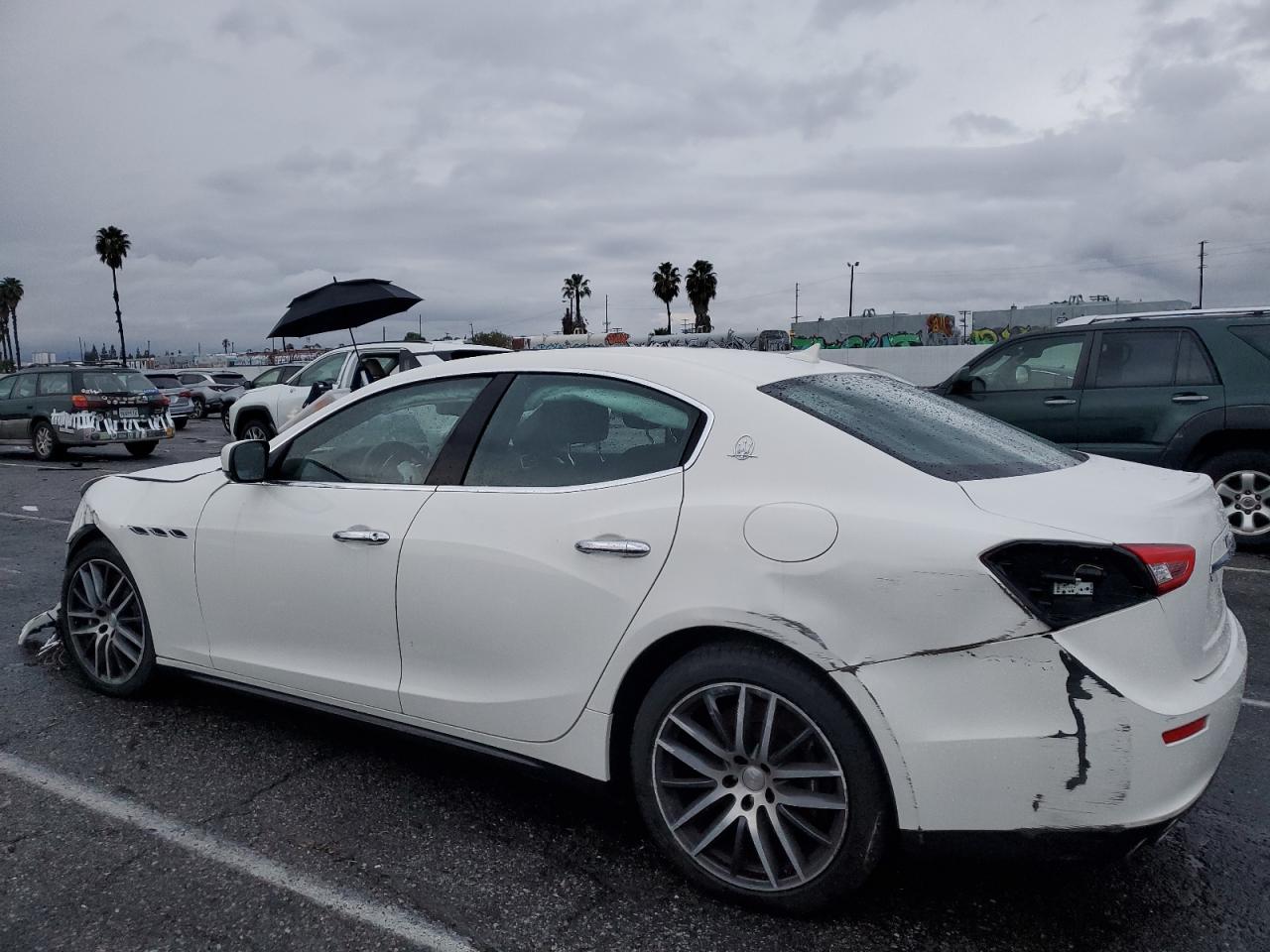 Image 2 of 2015 MASERATI GHIBLI  2015 with VIN ZAM57XSA9F1161977