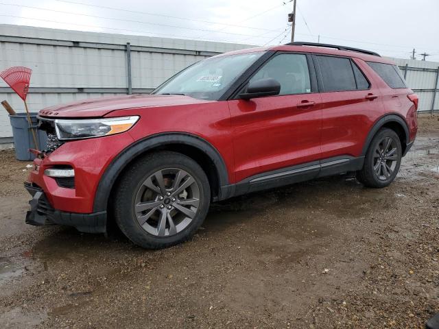 Image 1 of 2021 FORD EXPLORER XLT 2021 with VIN 1FMSK7DH7MGA81695