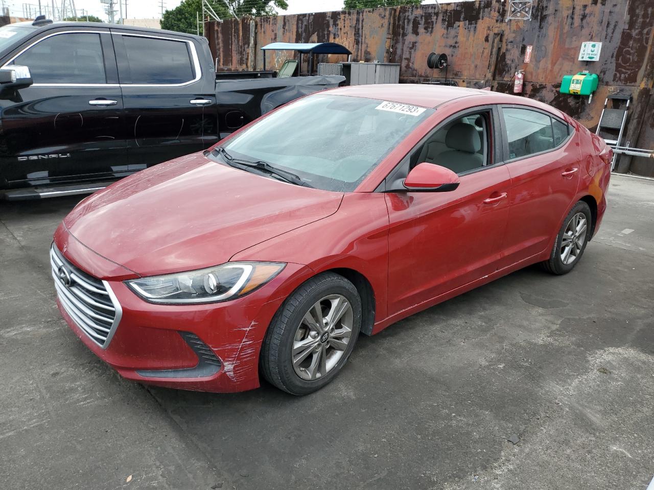 Obraz 1 z 2017 HYUNDAI ELANTRA SE 2017 z VIN KMHD84LF6HU099294