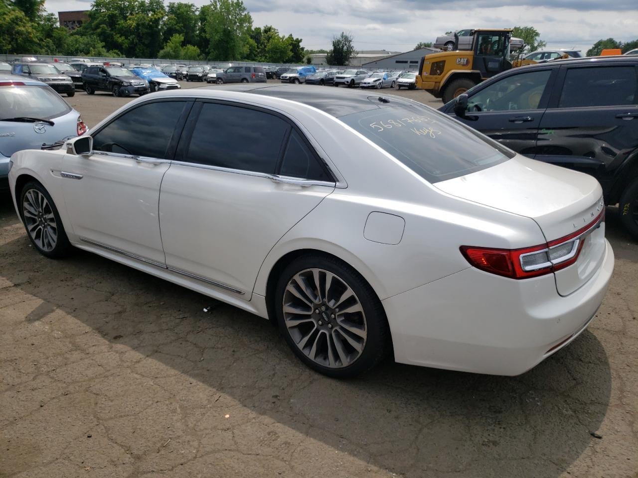 Image 2 of 2017 LINCOLN CONTINENTAL SELECT 2017 with VIN 1LN6L9TP0H5611770