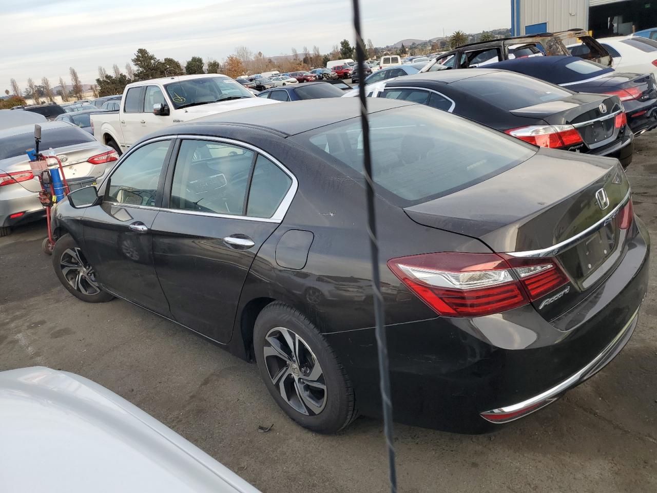Image 2 of 2017 HONDA ACCORD LX 2017 with VIN 1HGCR2F36HA254304