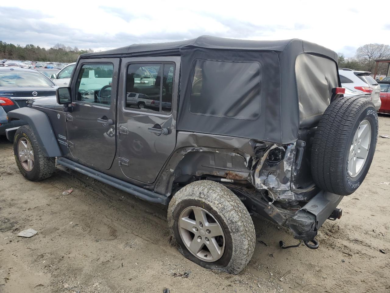 Изображение 2 2016 JEEP WRANGLER UNLIMITED SPORT 2016 с VIN 1C4BJWDG4GL221562