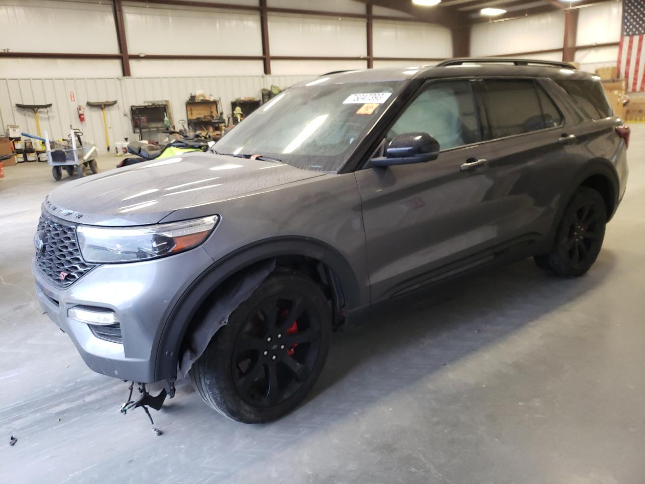 Image 1 of 2021 FORD EXPLORER ST 2021 with VIN 1FM5K8GC8MGA77660