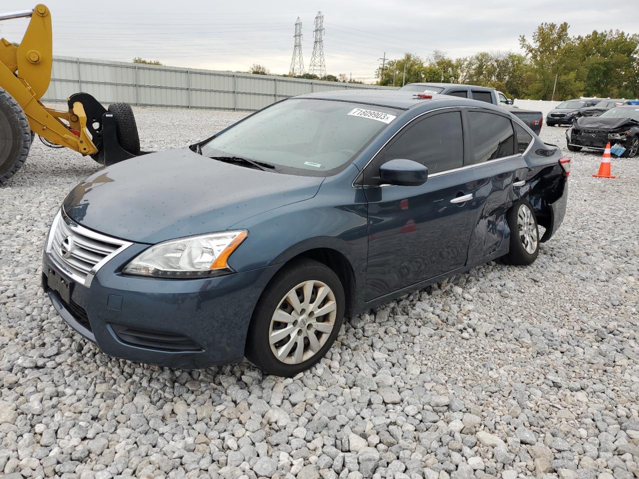 Изображение 1 2015 NISSAN SENTRA S 2015 с VIN 3N1AB7AP2FY271291