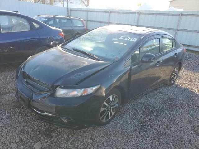 Image 1 of 2013 HONDA CIVIC EXL 2013 with VIN 2HGFB2F95DH533437