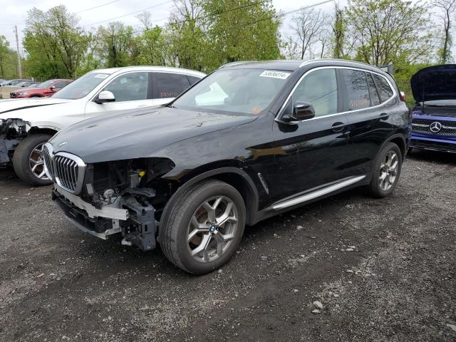 Image 1 of 2022 BMW X3 XDRIVE30I 2022 with VIN 5UX53DP03N9K09289