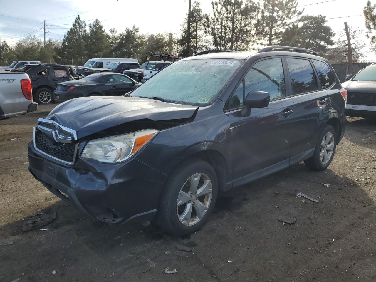 Image 1 of 2014 SUBARU FORESTER 2.5I PREMIUM 2014 with VIN JF2SJACC5EG493532