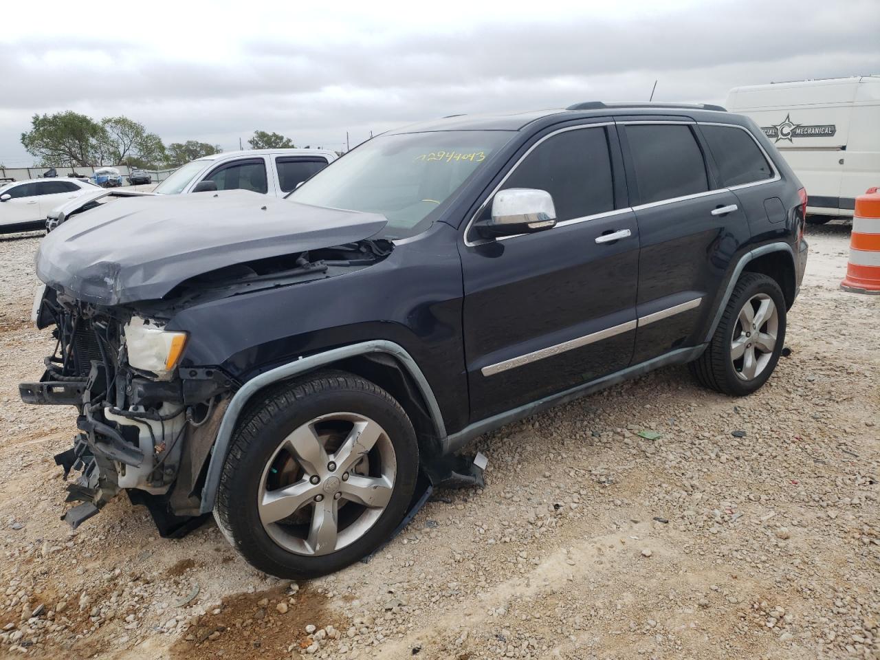 Image 1 of 2011 JEEP GRAND CHEROKEE OVERLAND 2011 with VIN 1J4RS6GG7BC601375