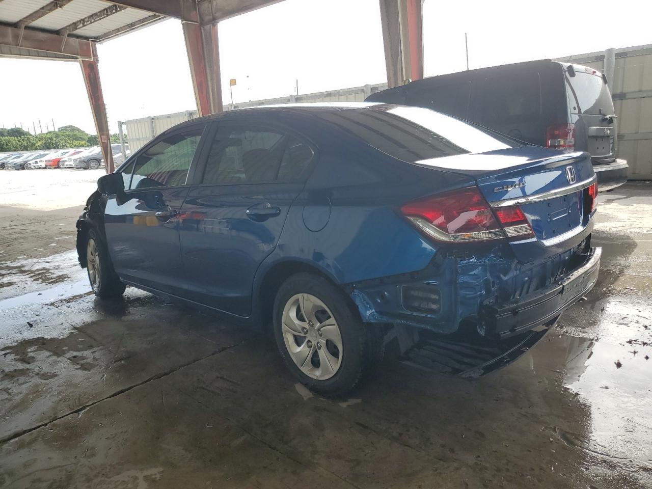 Image 2 of 2014 HONDA CIVIC LX 2014 with VIN 19XFB2F57EE066711