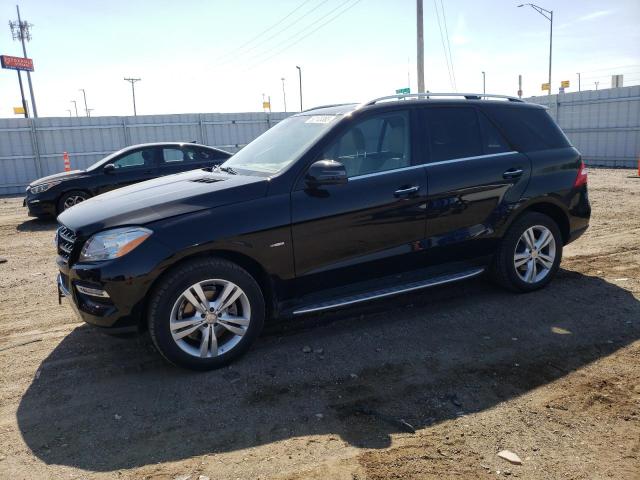 Image 1 of 2012 MERCEDES-BENZ ML 350 4MATIC 2012 with VIN 4JGDA5HB1CA038770