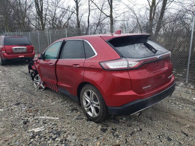 Image 2 of 2015 FORD EDGE TITANIUM 2015 with VIN 2FMTK3K96FBB77028
