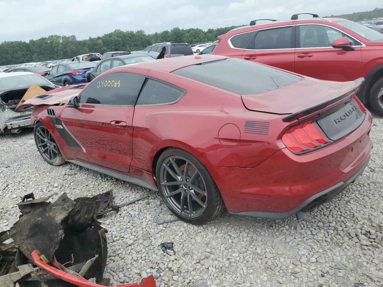 Изображение 2 2020 FORD MUSTANG GT 2020 с VIN 1FA6P8CF4L5127383