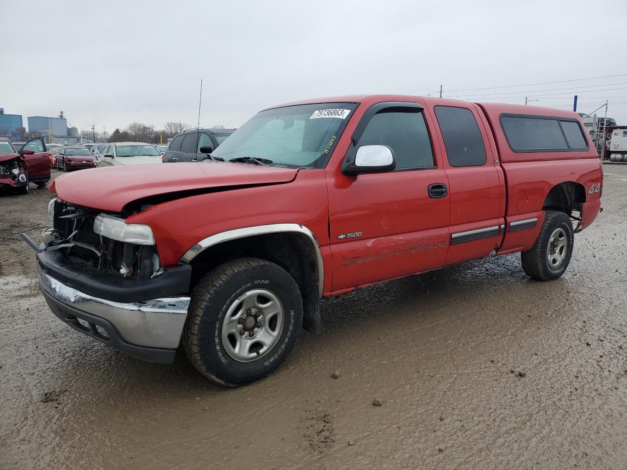 Изображение 1 2000 CHEVROLET SILVERADO K1500 2000 с VIN 1GCEK19VXYZ327551