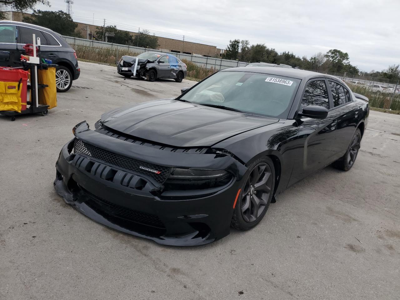Image 1 of 2019 DODGE CHARGER GT 2019 with VIN 2C3CDXHG3KH691913