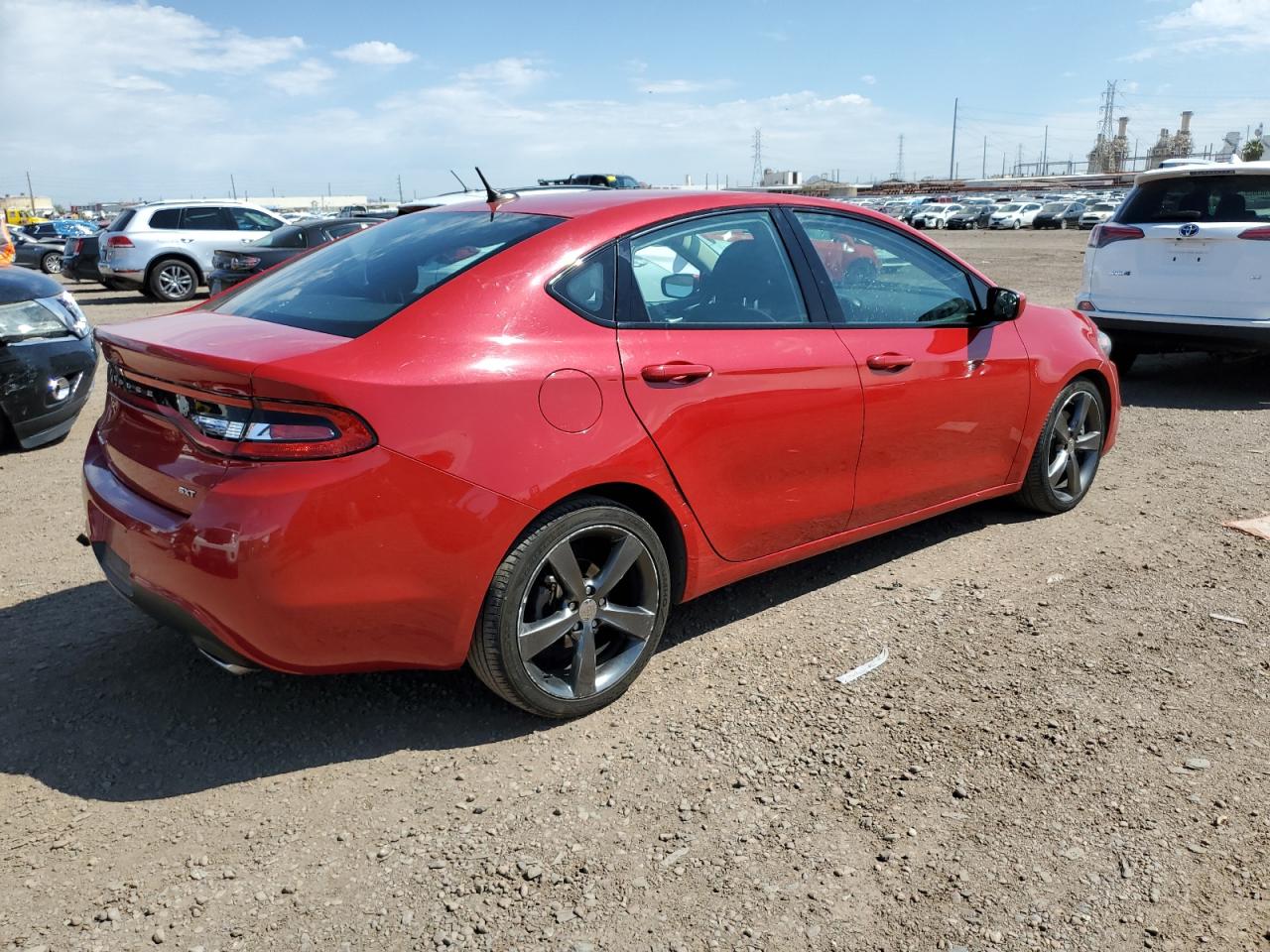 Image 3 of 2013 DODGE DART SXT 2013 with VIN 1C3CDFBA8DD305713