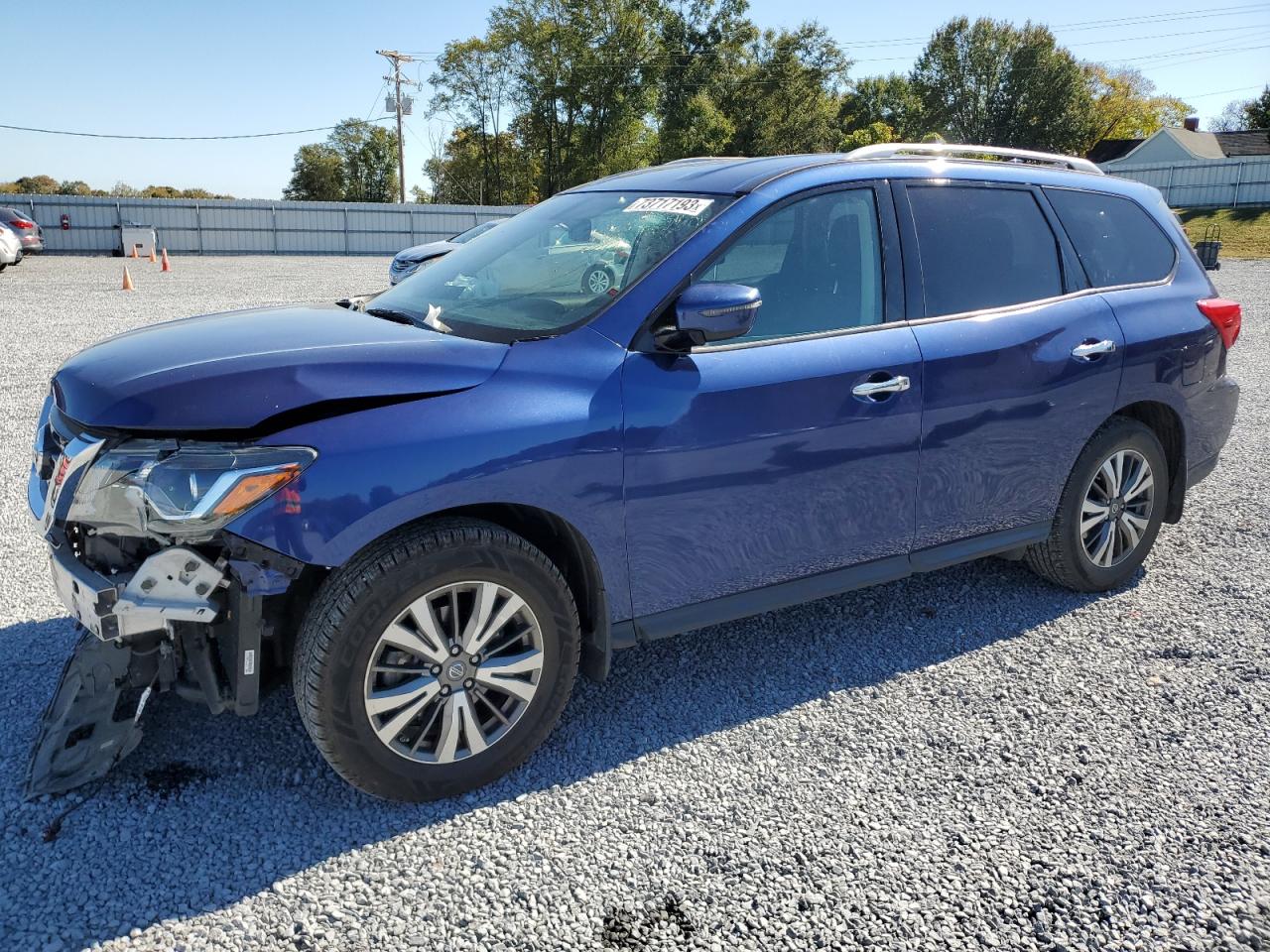 Image 1 of 2019 NISSAN PATHFINDER S 2019 with VIN 5N1DR2MN8KC583732