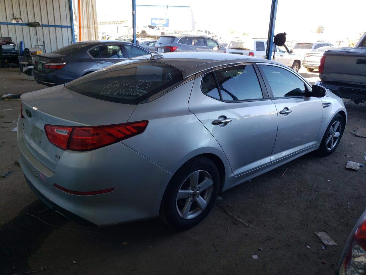 Image 3 of 2014 KIA OPTIMA LX 2014 with VIN 5XXGM4A73EG266561