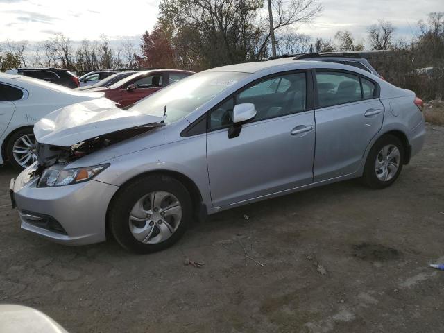 Image 1 of 2013 HONDA CIVIC LX 2013 with VIN 2HGFB2F56DH587391