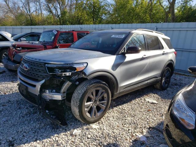 Изображение 1 2022 FORD EXPLORER XLT 2022 с VIN 1FMSK8DH1NGA61353