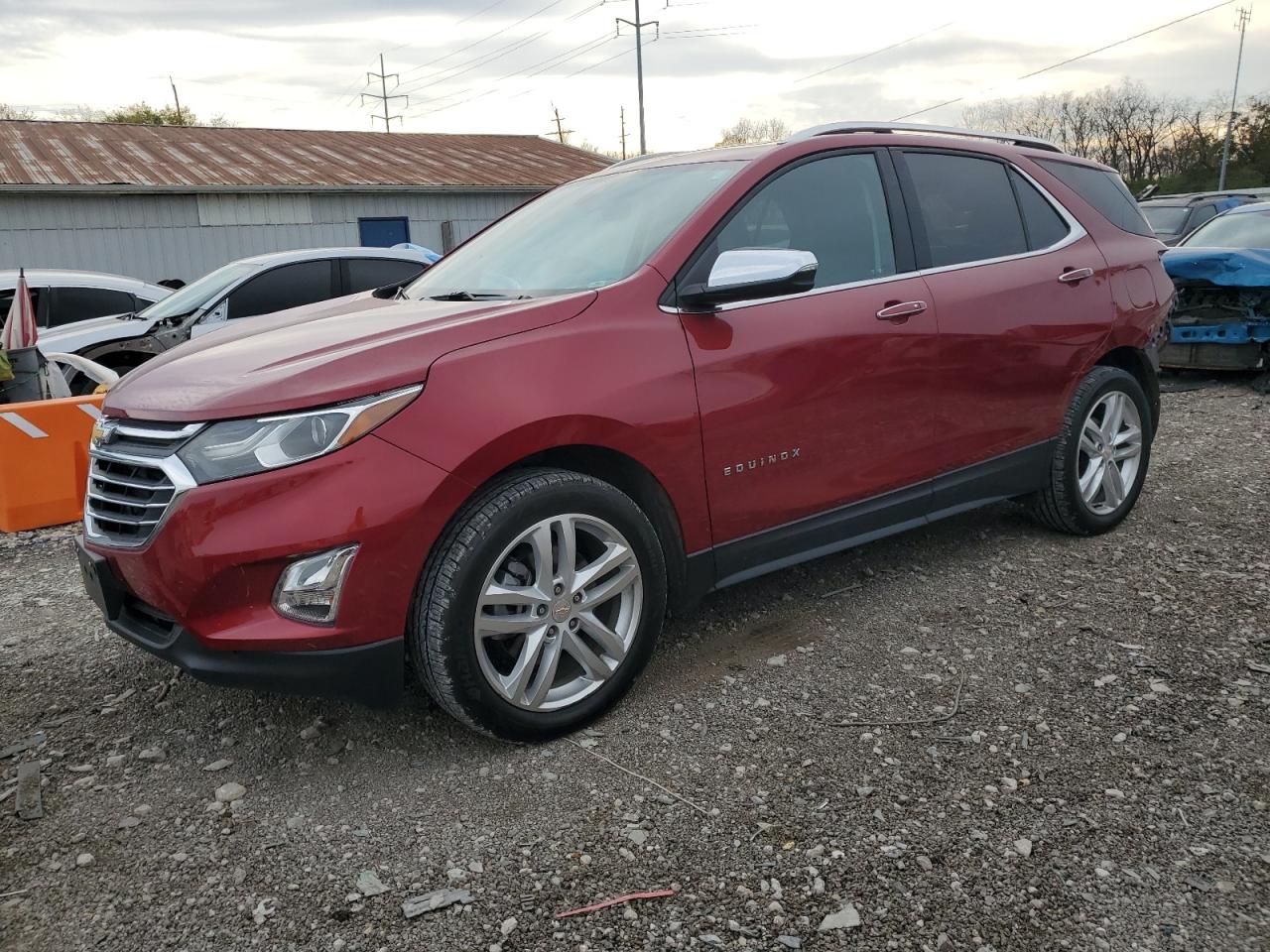 Image 1 of 2020 CHEVROLET EQUINOX PREMIER 2020 with VIN 3GNAXYEX7LS556895