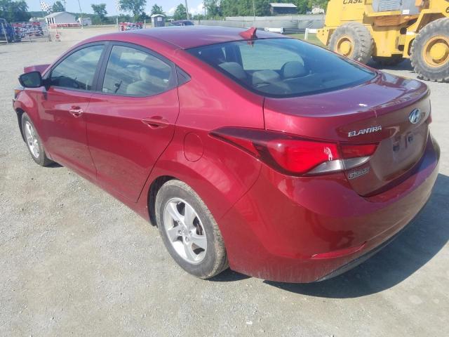 Image 2 of 2014 HYUNDAI ELANTRA SE 2014 with VIN 5NPDH4AEXEH538825